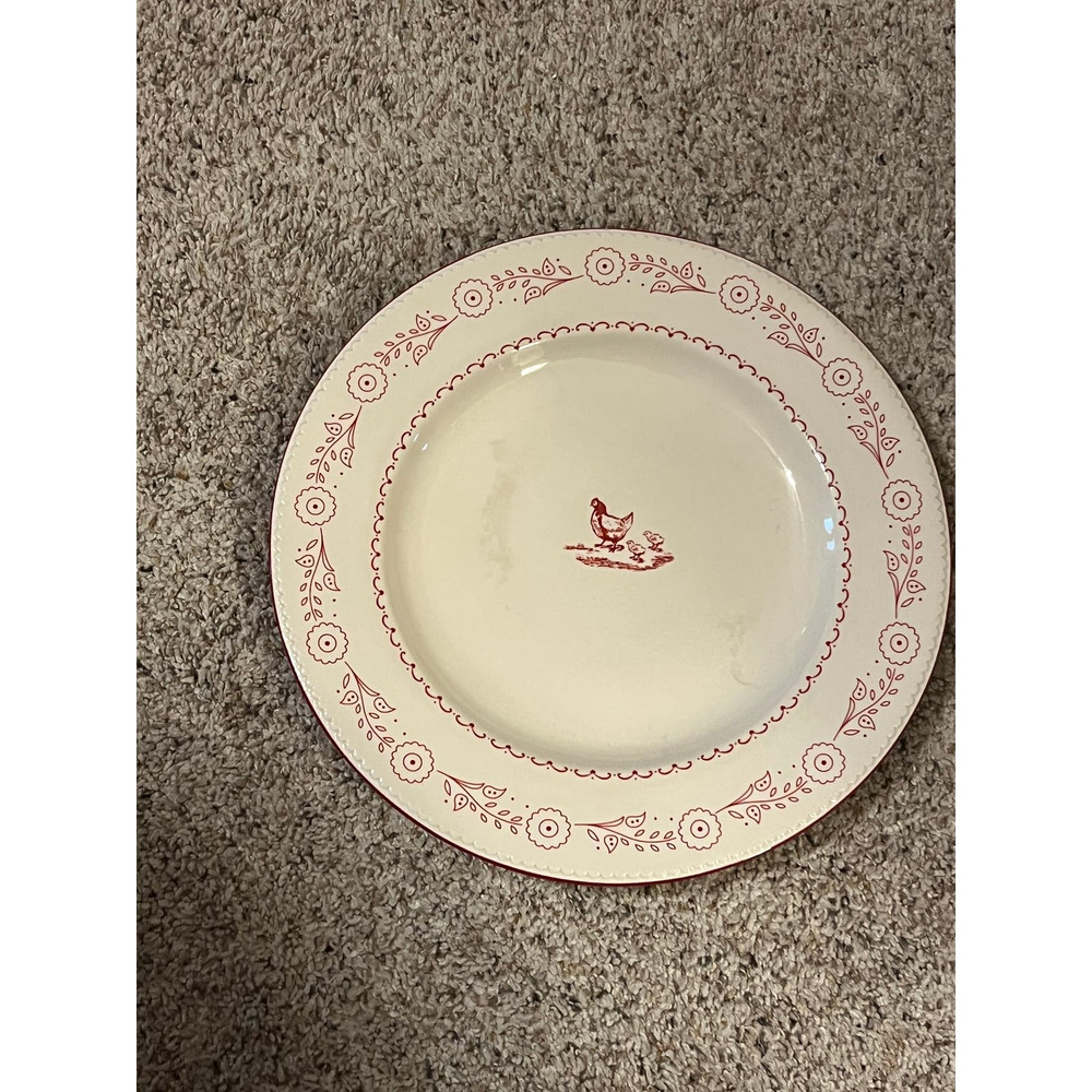 Country Living Red Friends Dinner Chicken Hen Farm Pl Biddiesate Hen Chicks